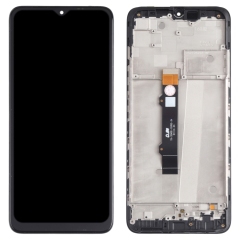 For Motorola Moto G50 4G LCD Display Touch Screen Digiziter Assembly - With Frame