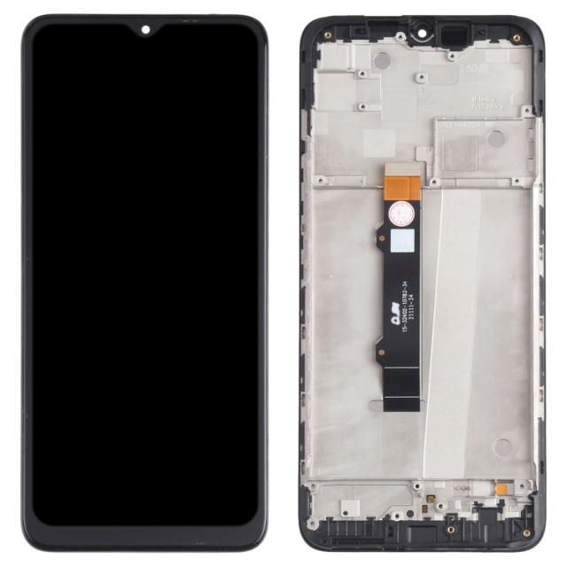 For Motorola Moto G50 4G LCD Display Touch Screen Digiziter Assembly - With Frame