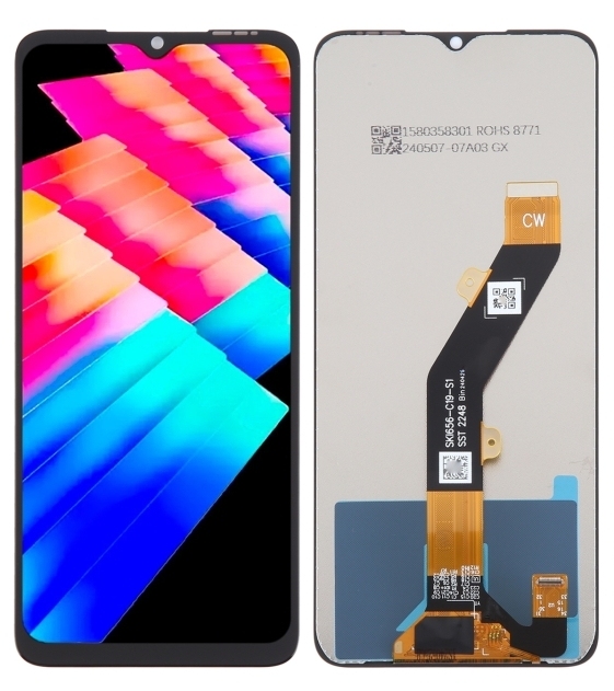 For Infinix Hot 30i X669 LCD Display Touch Screen Digitizer Assembly