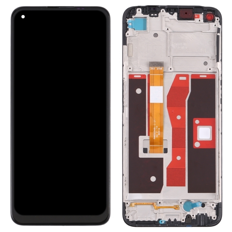 For Oppo A72 4G LCD Display Touch Screen Digitizer Assembly with Frame - With Frame