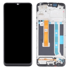 For Oppo A15 LCD Display Touch Screen Digitizer Assembly with Frame