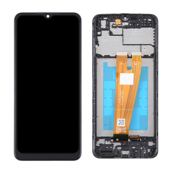 for Samsung Galaxy A04 LCD Display Touch Screen Assembly Replacement with Frame