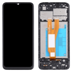 for Samsung Galaxy A03 Core LCD Display Touch Screen Assembly Replacement with Frame