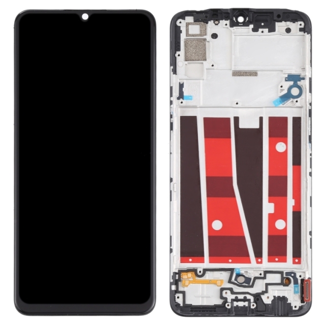 For OPPO A91 LCD Touch Screen Digitizer Assembly with Frame