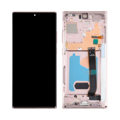 for Samsung Galaxy Note 20 Ultra LCD Display Touch Screen Digitizer Assembly With Frame - Gold