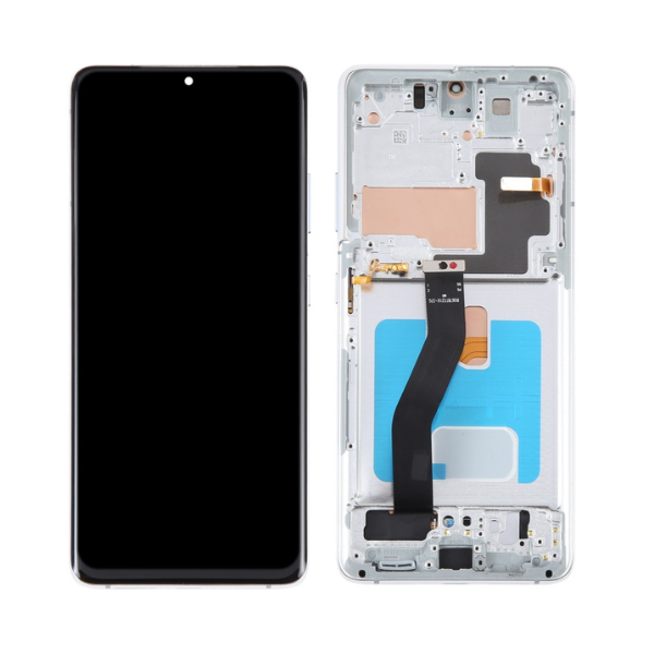 for Samsung Galaxy S21 Ultra LCD Display Touch Screen Digitizer Assembly With Frame