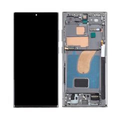 for Samsung Galaxy S23 Ultra LCD Display Touch Screen Digitizer Assembly With Frame (EU Version) - Green