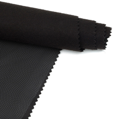 Wave grain pu leather