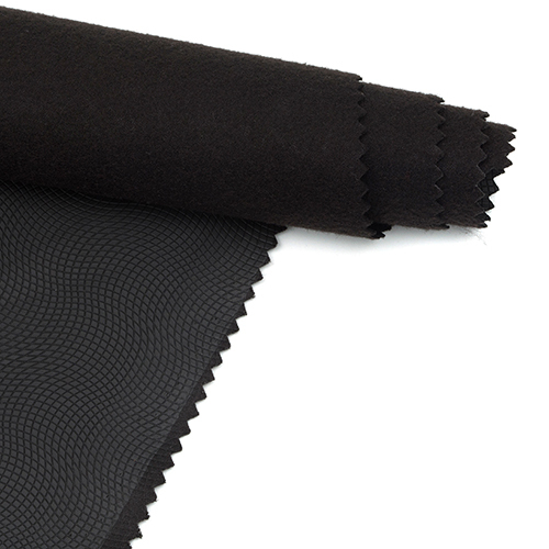 Wave grain pu leather