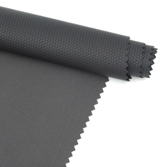 Hexagon grain pu leather