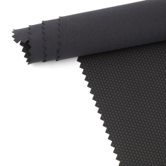 Hexagon grain pu leather