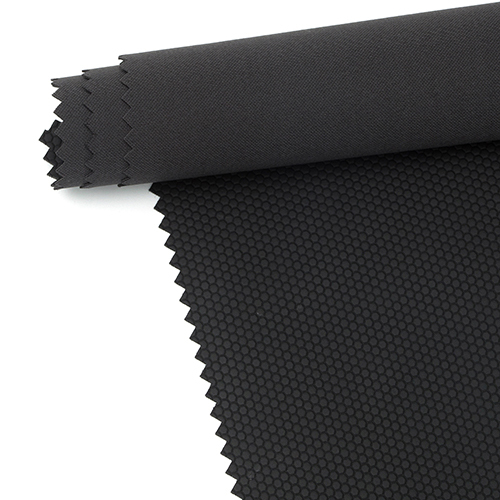 Hexagon grain pu leather