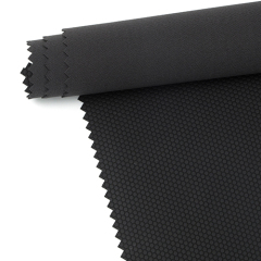 Hexagon grain pu leather