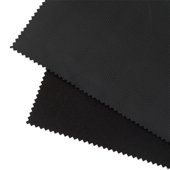 Wave grain pu leather