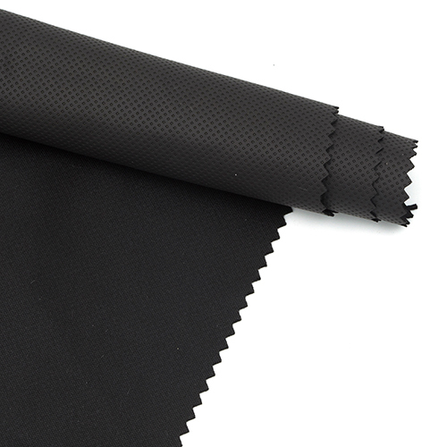 Slope grid grain pu leather