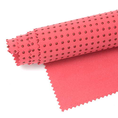Dot pattern silicone microfiber