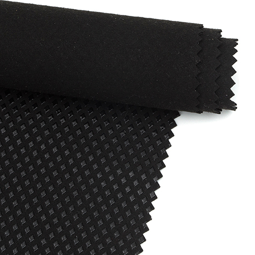 Solid diamond silicone microfiber