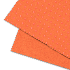 Dot pattern silicone microfiber