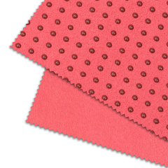 Dot pattern silicone microfiber