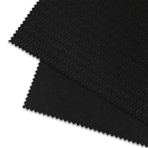 Diamond silicone microfiber