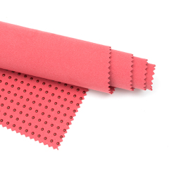 Dot pattern silicone microfiber