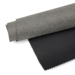 Sheep grain Microfiber leather for Shoes