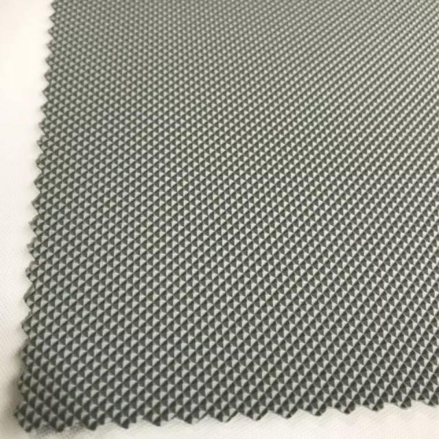 Diamond pattern PVC leather