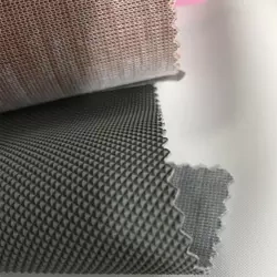 Diamond pattern PVC leather