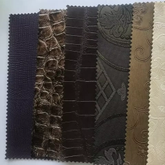 PVC Faux Furniture Leather Fabric Grippi Material