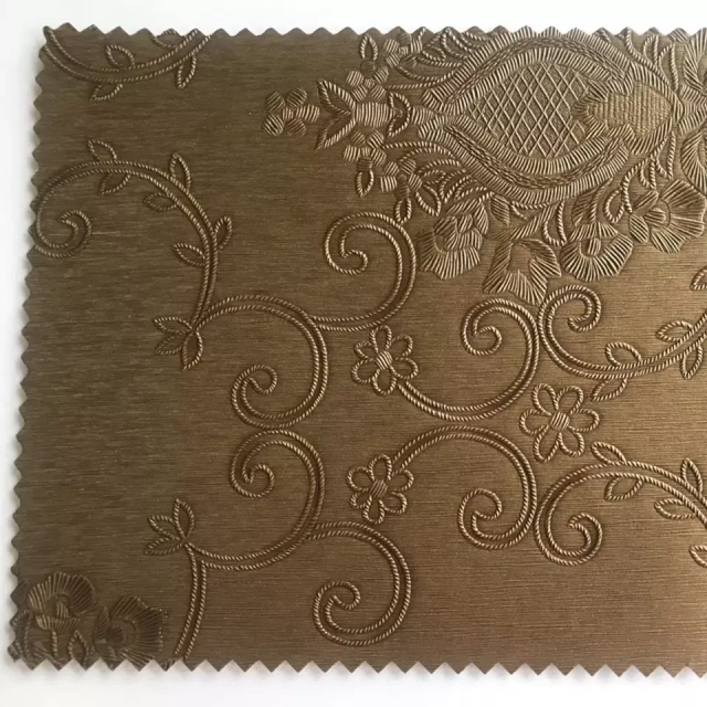 PVC Faux Furniture Leather Fabric Grippi Material