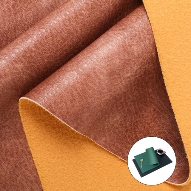 pvc Artificial leather for bags or restaurant mat and wallet