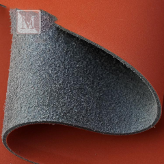 Crimson Synthetic Suede Nubuck For Shoe Making