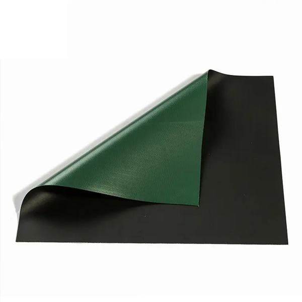 100% Polyester PVC coated fabric leather waterproof and fire resistant tarpaulin sheet roll