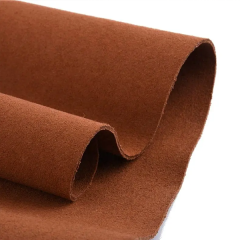 Flame retardant microfiber leather supplier custom color sofa fire resistant leather