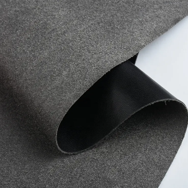 0.4mm-2.0mm Available Double face Retardant Microfiber Suede Leather for jewel case and shoes and furniture
