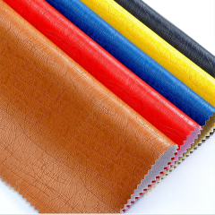 Eco Friendly Waterborne Solvent-free Retardant PU Synthetic Leather for Functional Sofa Bolster Bed Upholstery