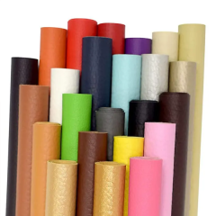 Fire retardant litchi grain auto pvc artificial faux leather for car seat