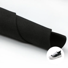 Eco-friendly double suede leather Microfiber recycle leather for shoes