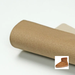 Pu Luxury Faux Micro Fiber shoe material nappa microfiber pu leather
