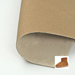 Pu Luxury Faux Micro Fiber shoe material nappa microfiber pu leather