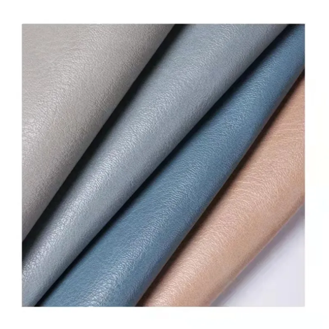 Soft Microfiber Synthetic Leather fabric upholstery sofa chair