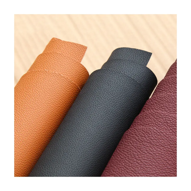 Customization Upholstery Microfiber Fabric Vegan Leather Material For Sofa