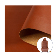 Synthetic Leather 1.2mm Nappa Automotive Microfiber Leather Roll for Car Seat