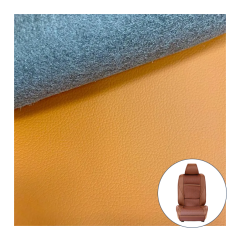 1.8mm Thickness Lychee Grain Microfiber Leather For Luxury Car Seat