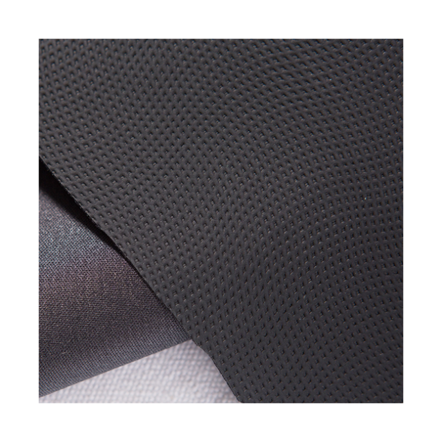 Elastic 0.5MM PU leather embossed glove fabric antislip conductive leather