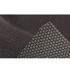 Elastic 0.5MM PU leather embossed glove fabric antislip conductive leather