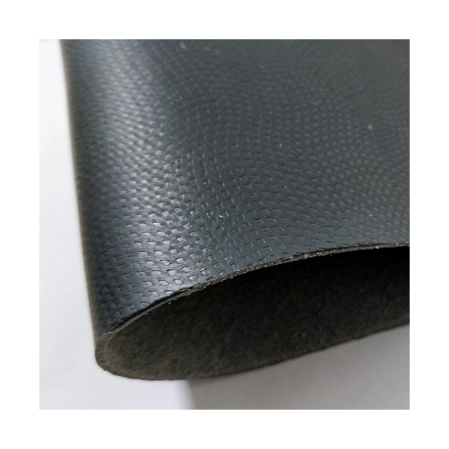 Anti slip PU leather embossed breathable fabric for glove