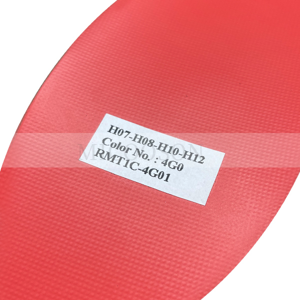 Hypalon patches for inflatable boat repairs, 6 available in light grey, dark grey, red, black and white