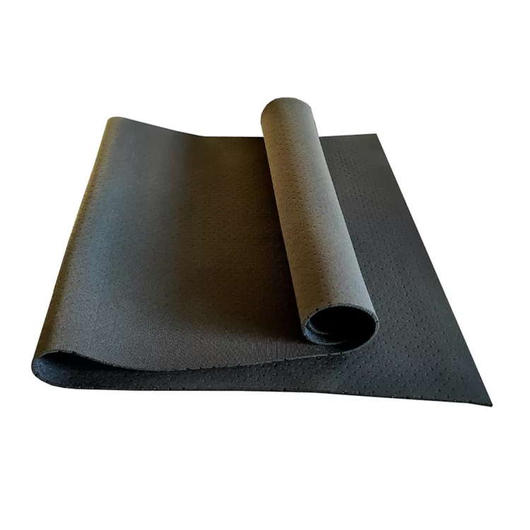 Embossed Air tightness Hypalon Marine Polyester Fabrics Rubber Coated