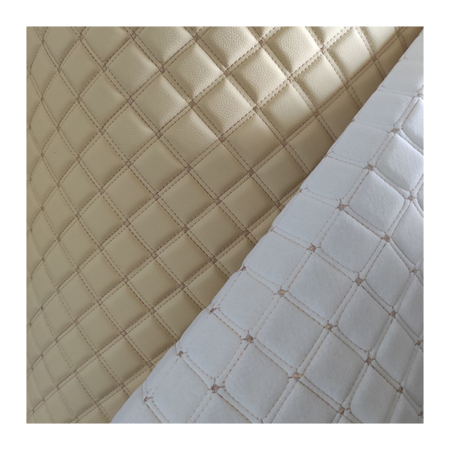 Car Seat Material of Foamed Microfiber Leather for car seat cover usage